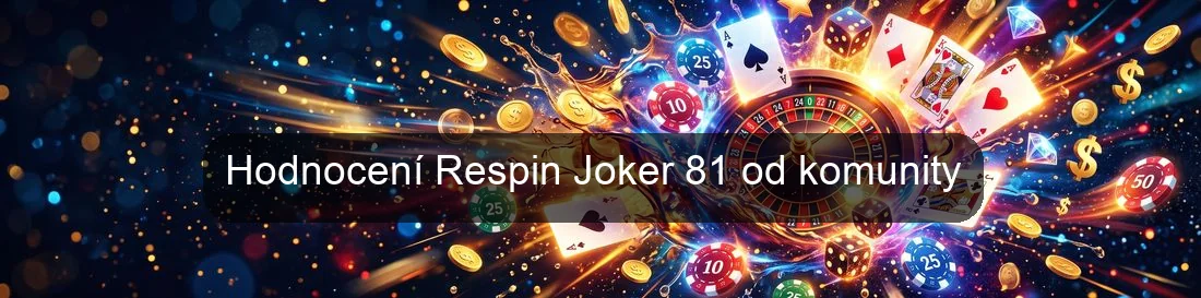 Hodnocení Respin Joker 81 od komunity Hodnocení Respin Joker 81 od komunity